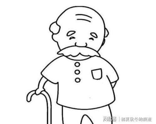 吃瓜老爷爷绘画教程视频,轻松掌握绘画瓜果教程